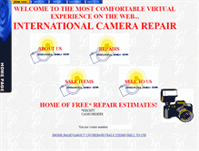 Tablet Screenshot of intlcamerarepair.com